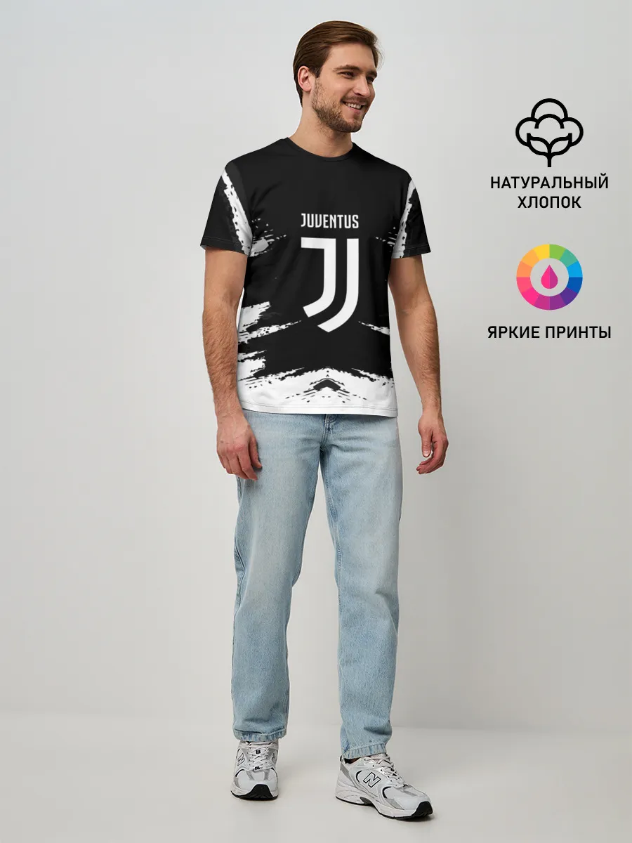 Мужская базовая футболка / JUVENTUS