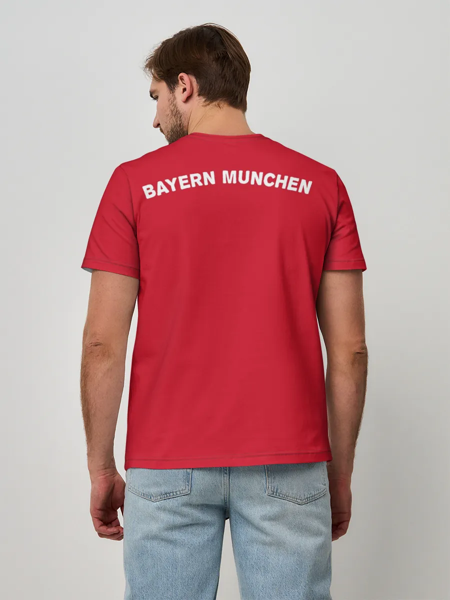 Мужская базовая футболка / Bayern home 18-19