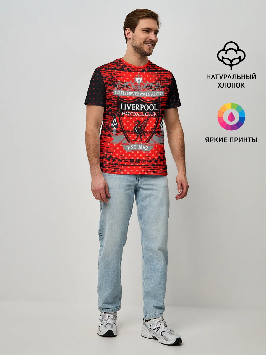 Мужская базовая футболка / Liverpool sport uniform