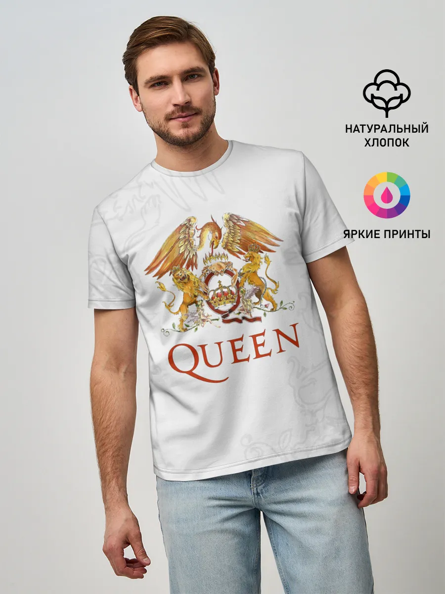 Мужская базовая футболка / Queen