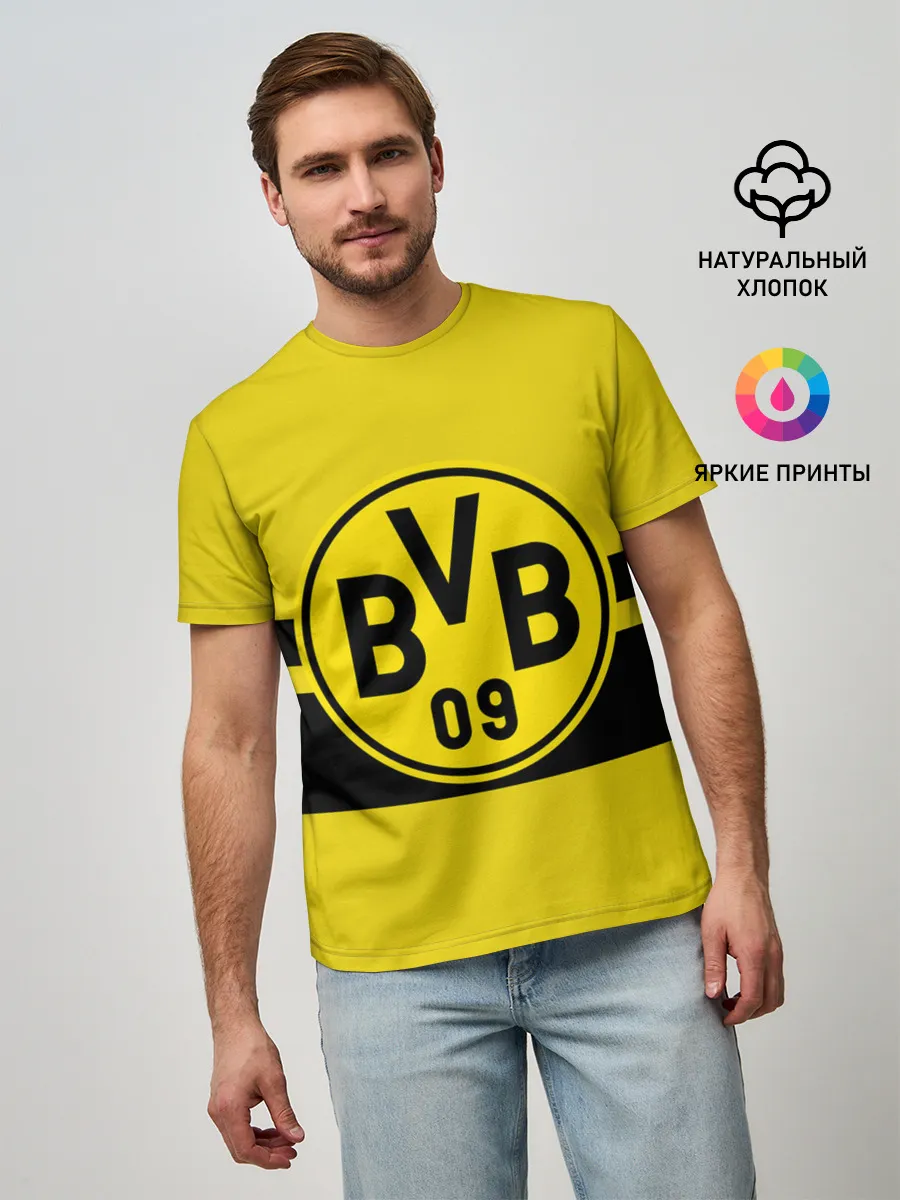 Мужская базовая футболка / BORUSSIA DORTMUND