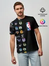 Мужская базовая футболка / NBA (Team Logos 2)