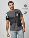 Мужская базовая футболка / REAL MADRID SPORT GRAY