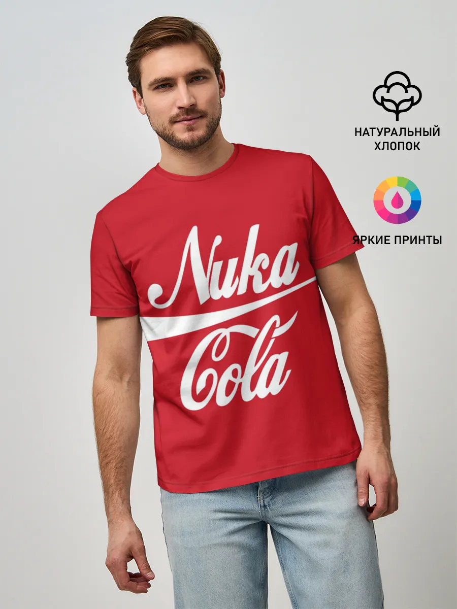 Мужская базовая футболка / NUKA COLA