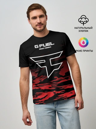 Мужская базовая футболка / Faze clan - Jersey pro 2019