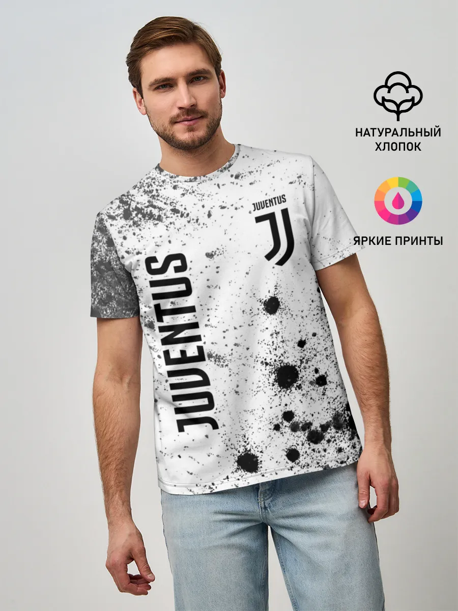 Мужская базовая футболка / JUVENTUS / ЮВЕНТУС