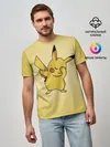 Мужская базовая футболка / Pikachu Pika Pika