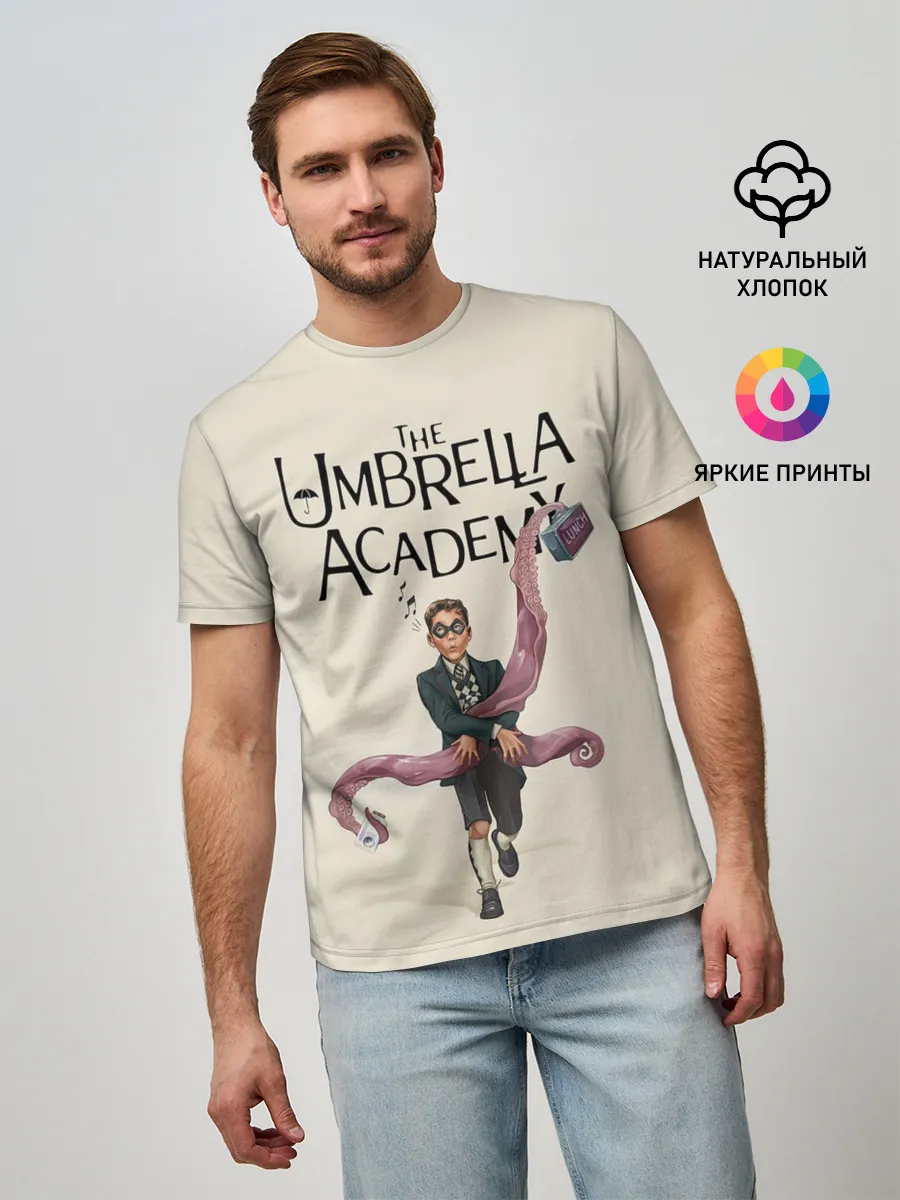 Мужская базовая футболка / The umbrella academy