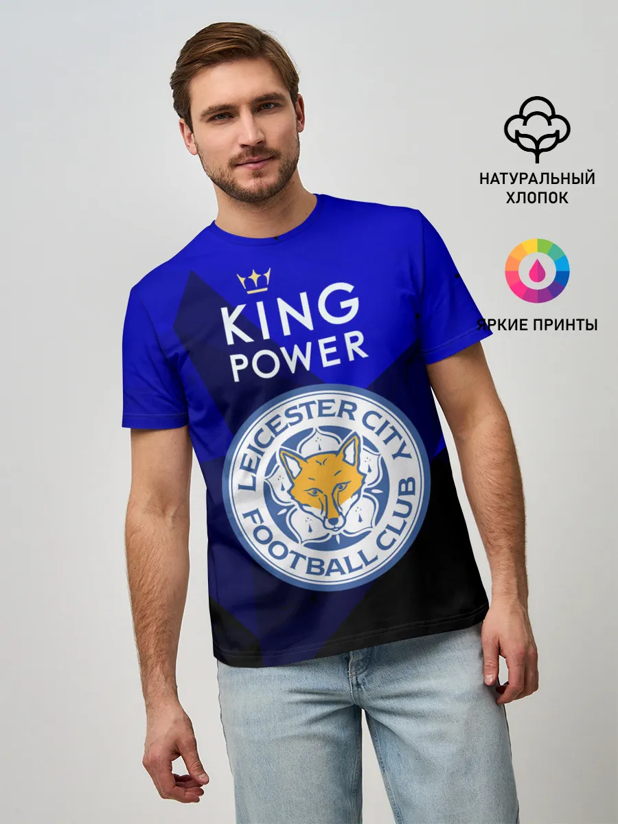 Мужская базовая футболка / Leicester City