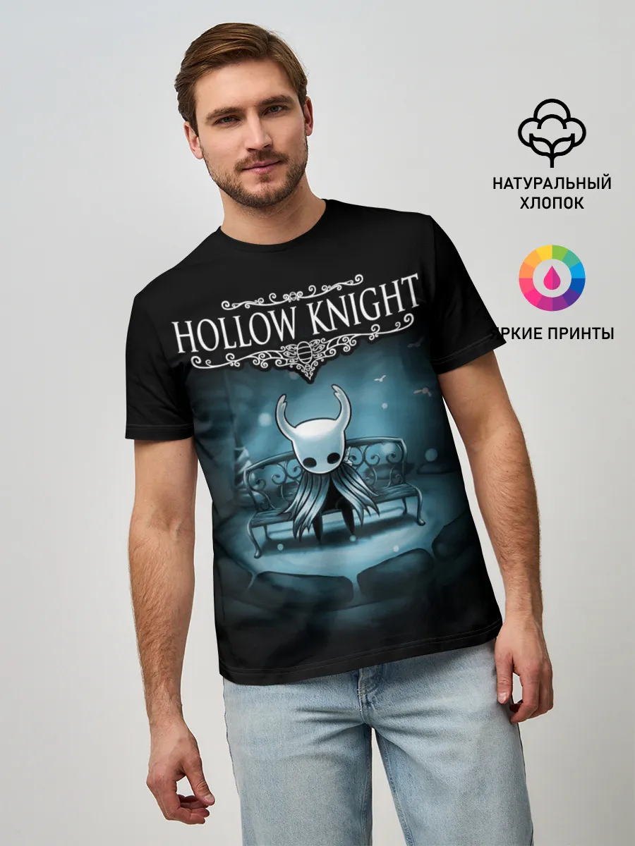 Мужская базовая футболка / Hollow Knight