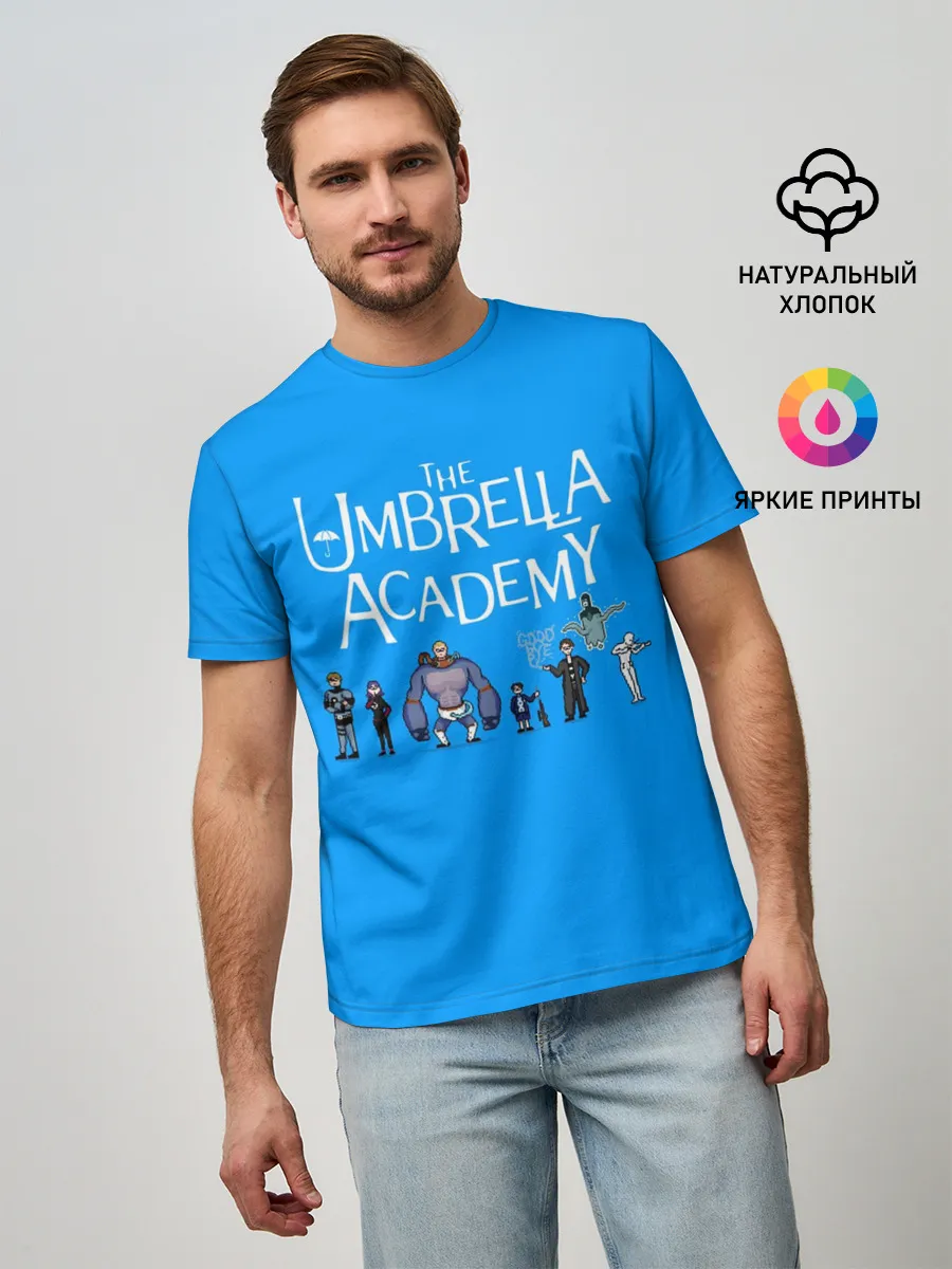 Мужская базовая футболка / The umbrella academy