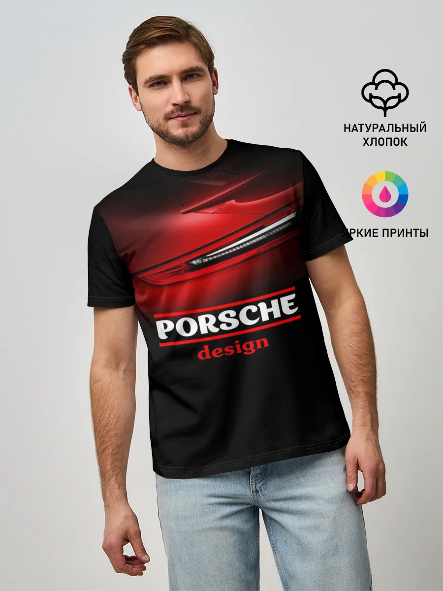 Мужская базовая футболка / Porsche design