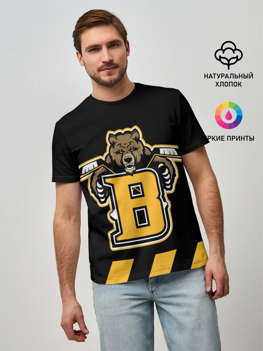 Мужская базовая футболка / BOSTON BRUINS