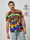 Мужская базовая футболка / TIE-DYE COLOR