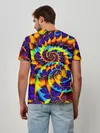 Мужская базовая футболка / TIE-DYE COLOR