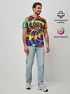 Мужская базовая футболка / TIE-DYE COLOR