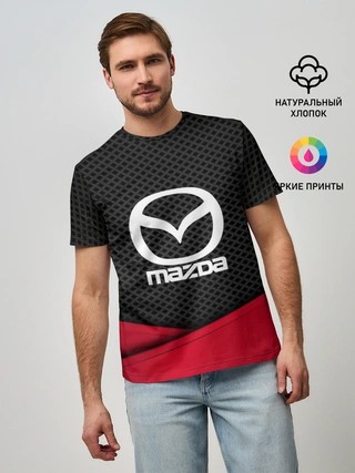 Мужская базовая футболка / MAZDA