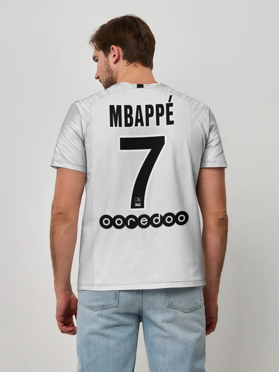 Мужская базовая футболка / Mbappe away 18-19