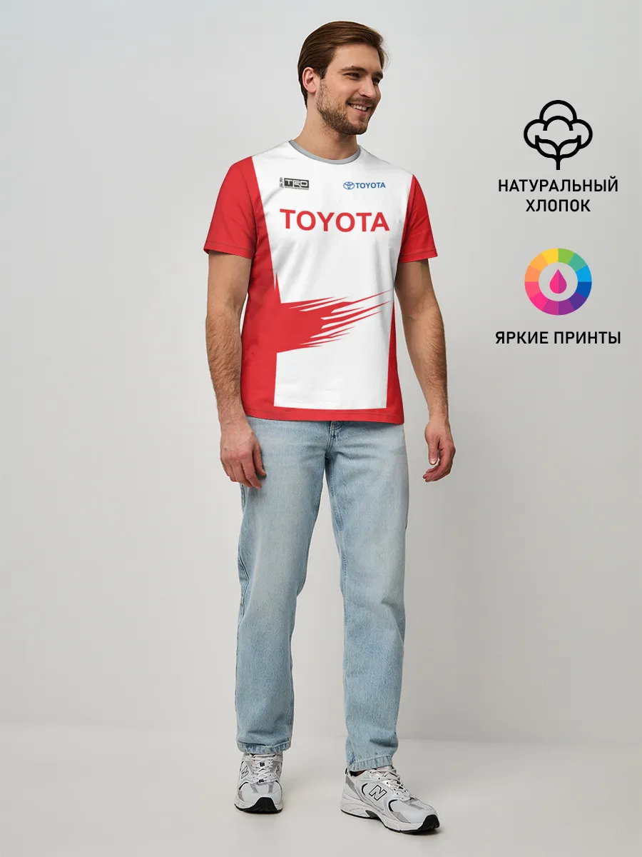 Мужская базовая футболка / Toyota Driver