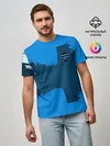 Мужская базовая футболка / ARSENAL SPORT BLUE