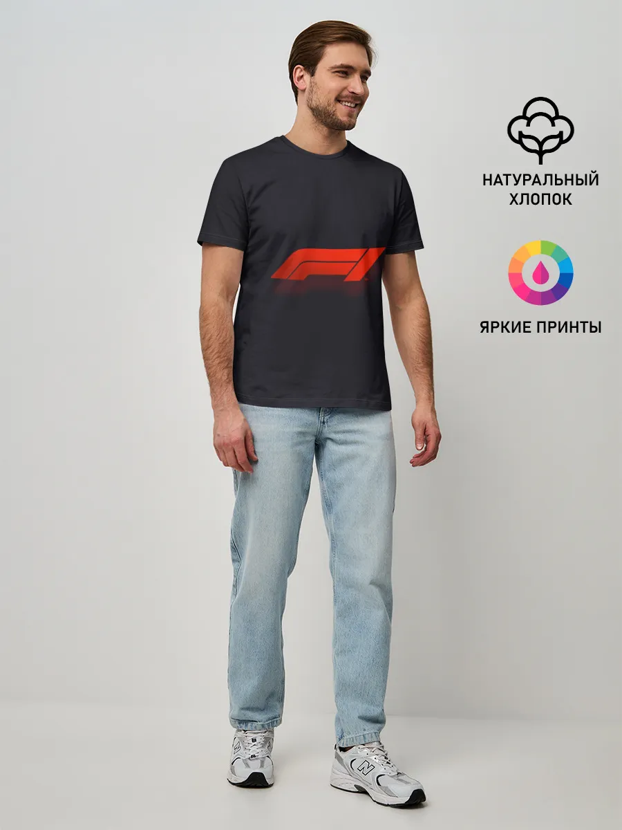 Мужская базовая футболка / Formula 1 Logo