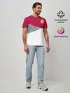 Мужская базовая футболка / AS Roma | Red Design 21/22