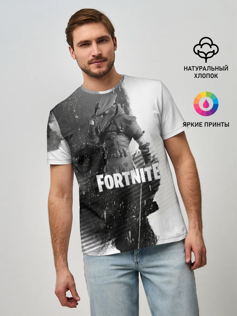 Мужская базовая футболка / Fortnite