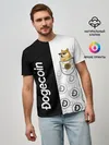 Мужская базовая футболка / DOGECOIN / DOGE / КАРМАН