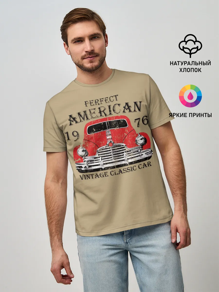 Мужская базовая футболка / AMERICAN CAR