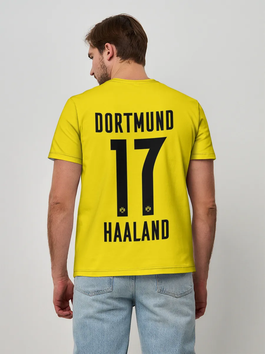 Мужская базовая футболка / HAALAND Borussia Dortmund