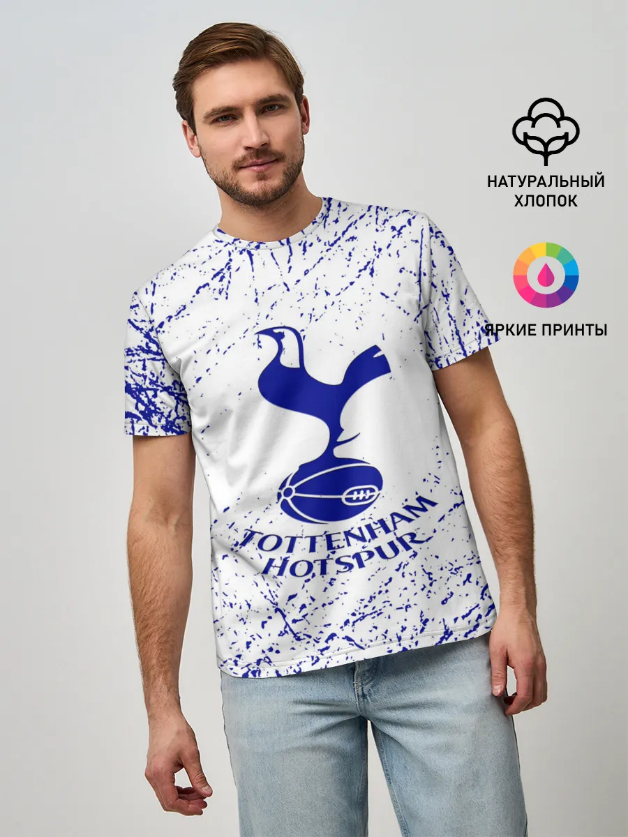 Мужская базовая футболка / tottenham.