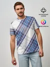 Мужская базовая футболка / Шотландка | Scottish | Tartan (Z)