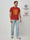 Мужская базовая футболка / Manchester United Knitted