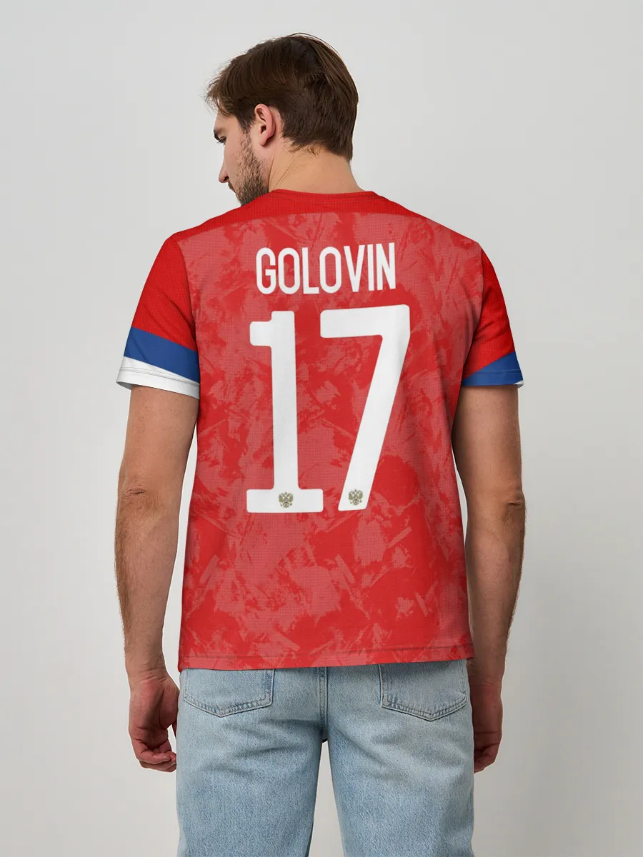 Мужская базовая футболка / Golovin home EURO 2020