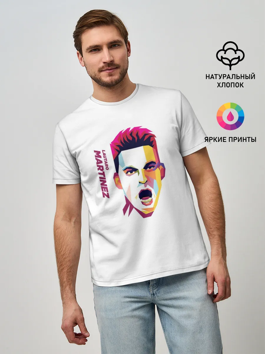 Мужская базовая футболка / Martinez Pop Art