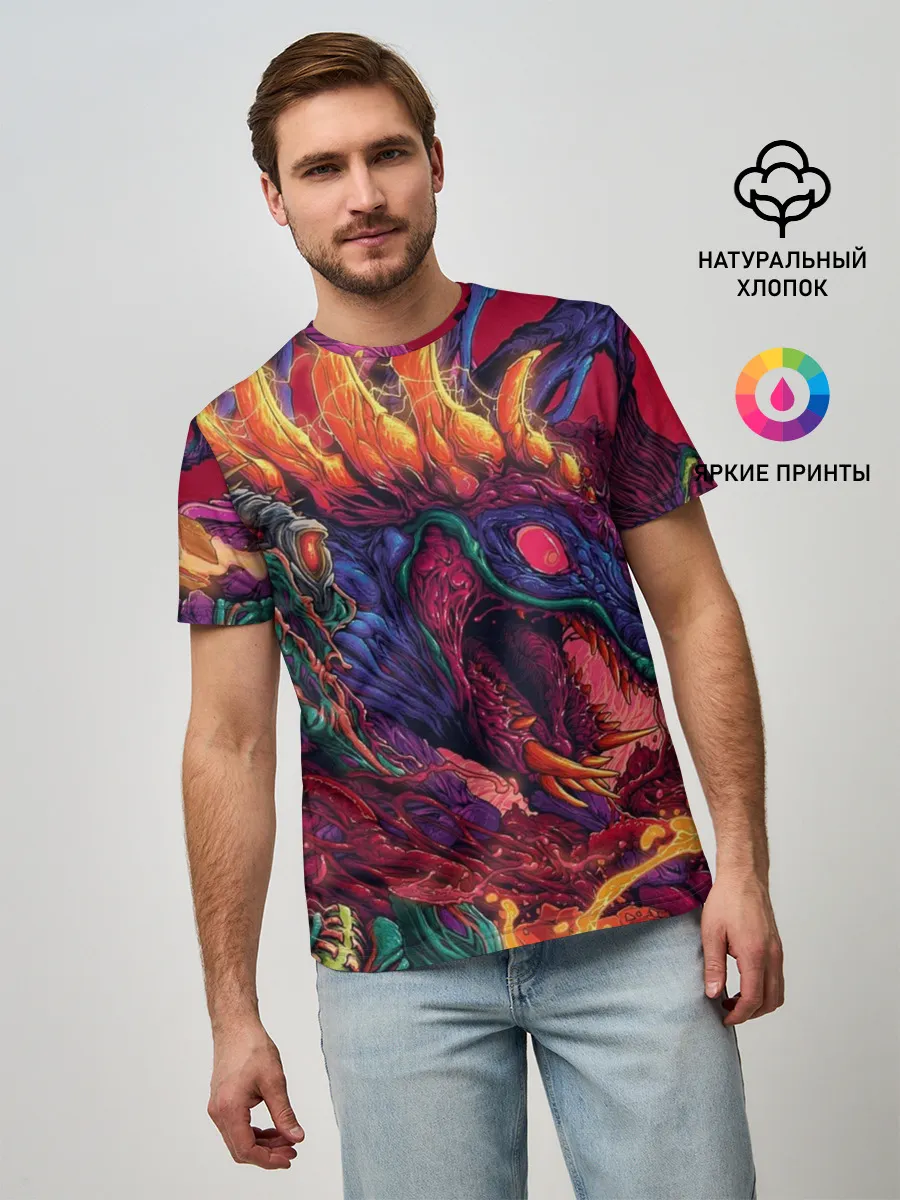 Мужская базовая футболка / HyperBEAST