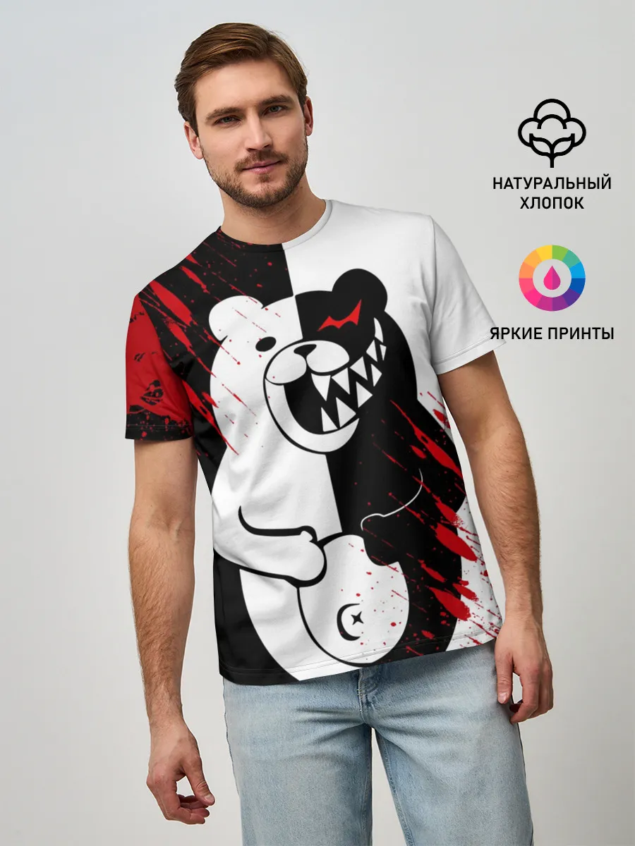 Мужская базовая футболка / Monokuma вторая сущность