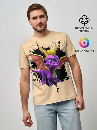 Мужская базовая футболка / Spyro