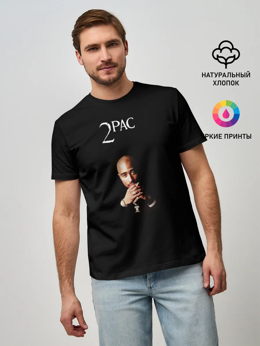 Мужская базовая футболка / 2Pac