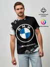 Мужская базовая футболка / BMW / БМВ