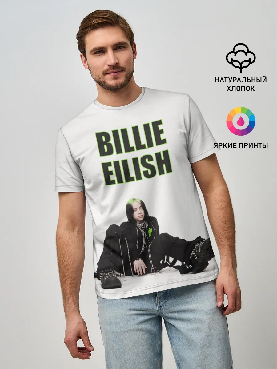 Мужская базовая футболка / Billie Eilish