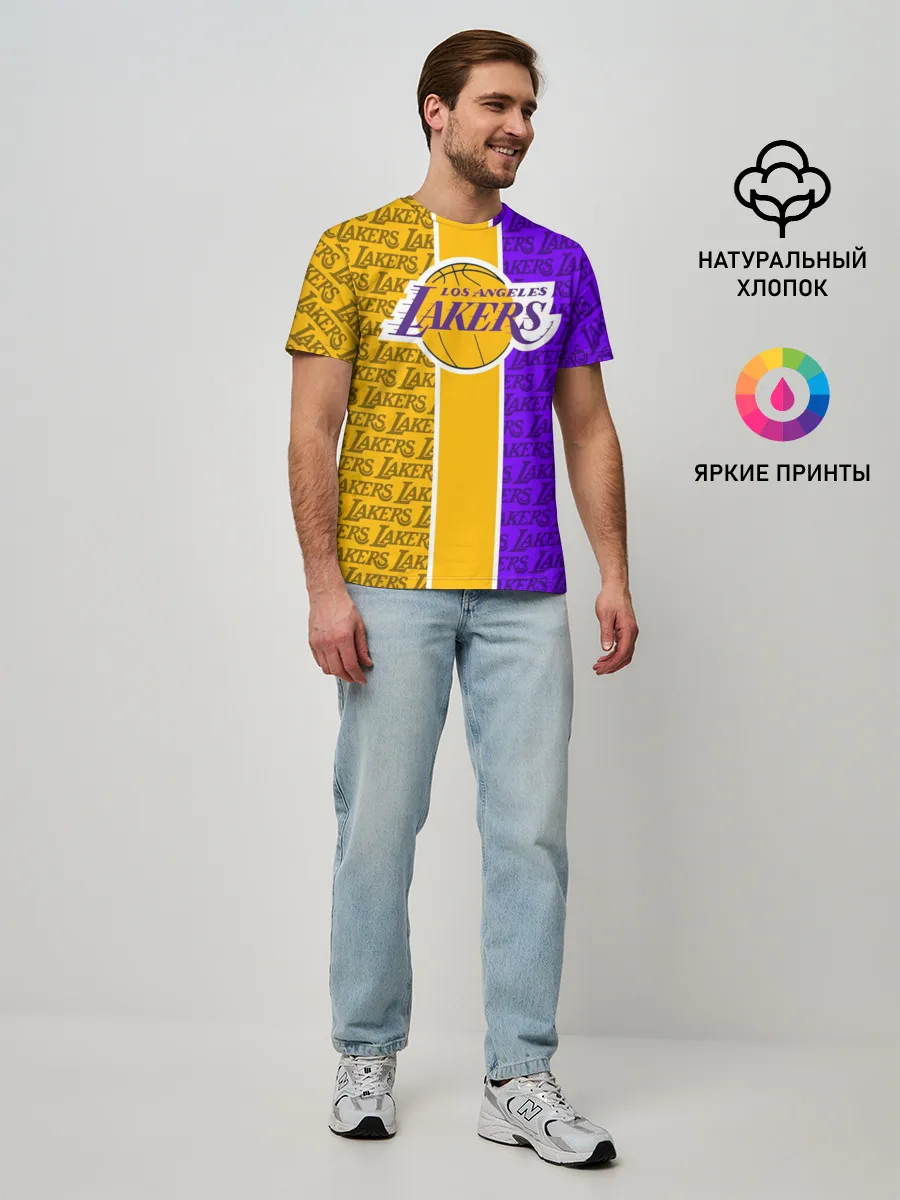 Мужская базовая футболка / LA LAKERS