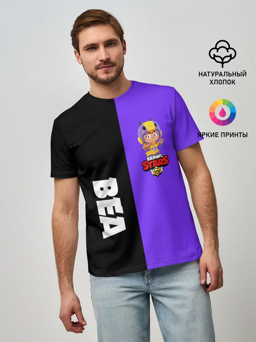 Мужская базовая футболка / BRAWL STARS BEA.