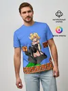 Мужская базовая футболка / Bowsette