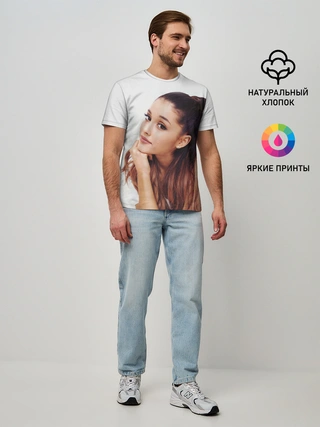 Мужская базовая футболка / Ariana Grande (Ариана Гранде)