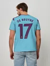 Мужская базовая футболка / De Bruyne home 19-20