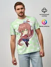 Мужская базовая футболка / Chibi Monika