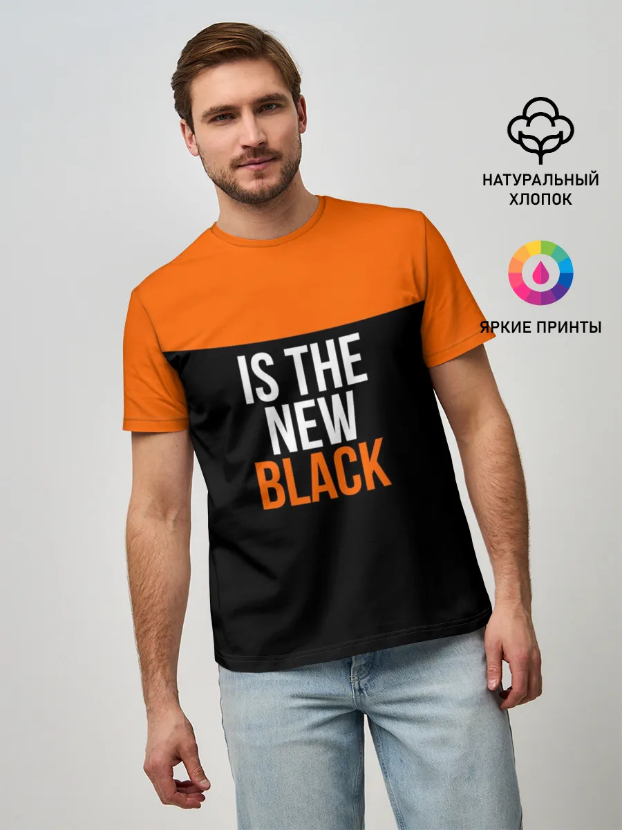 Мужская базовая футболка / ORANGE IS THE NEW BLACK