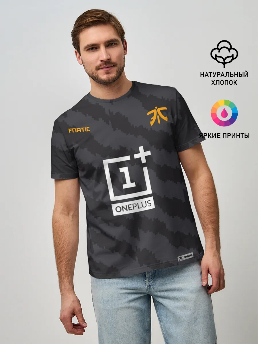 Мужская базовая футболка / Fnatic - Jersey pro 2019