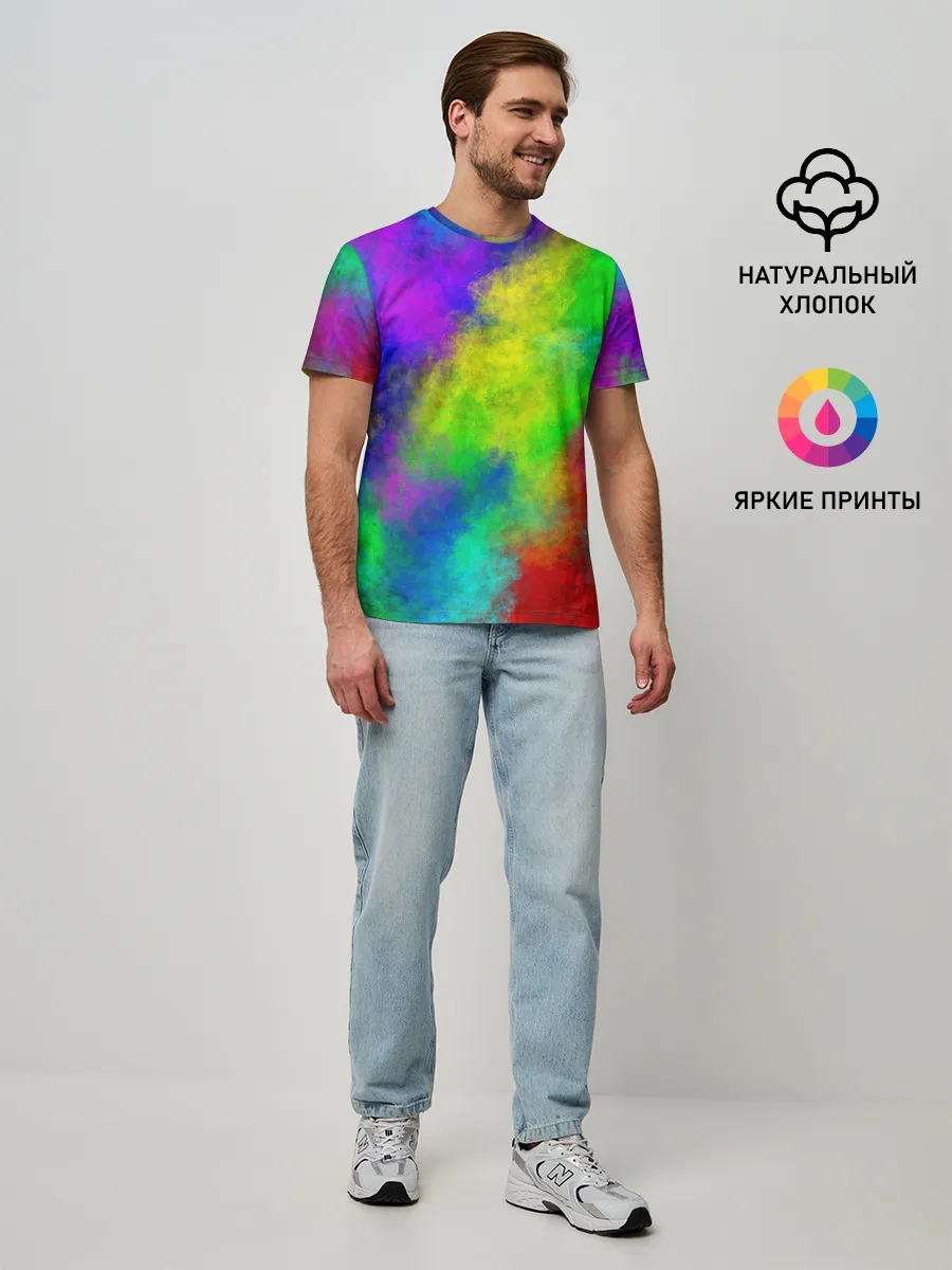 Мужская базовая футболка / Multicolored